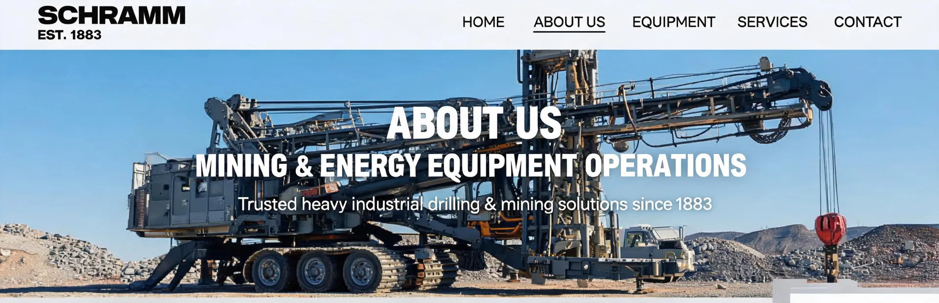 Schramm About Us page_header